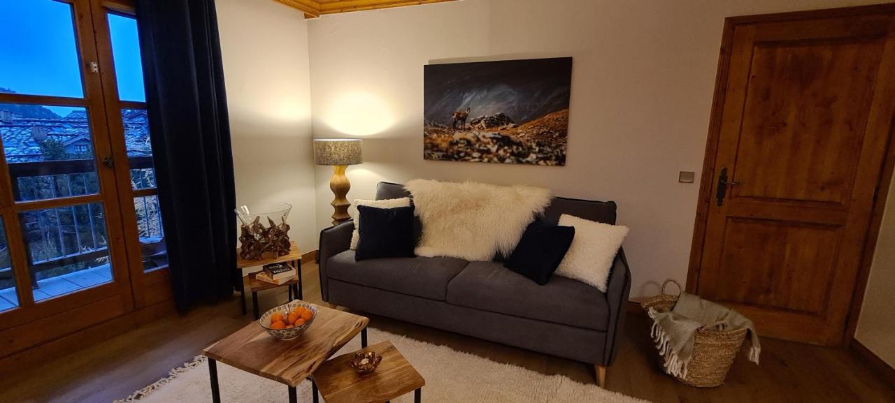 Arc 1950 Appartement De Standing Refuge Du Montagnard, Vue Incroyable Sur Le Montblanc, Skis Aux Pieds Acces Spa Et Piscine Les Arcs  Dış mekan fotoğraf
