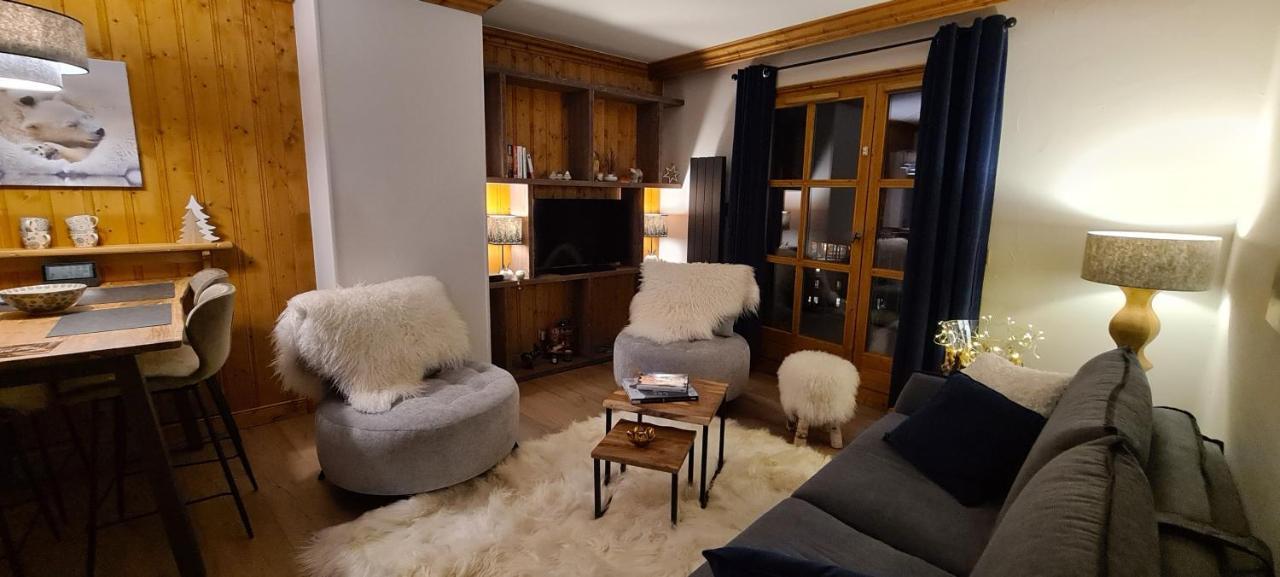 Arc 1950 Appartement De Standing Refuge Du Montagnard, Vue Incroyable Sur Le Montblanc, Skis Aux Pieds Acces Spa Et Piscine Les Arcs  Dış mekan fotoğraf