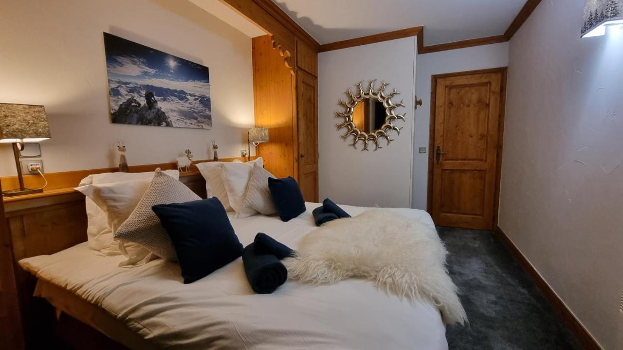 Arc 1950 Appartement De Standing Refuge Du Montagnard, Vue Incroyable Sur Le Montblanc, Skis Aux Pieds Acces Spa Et Piscine Les Arcs  Dış mekan fotoğraf